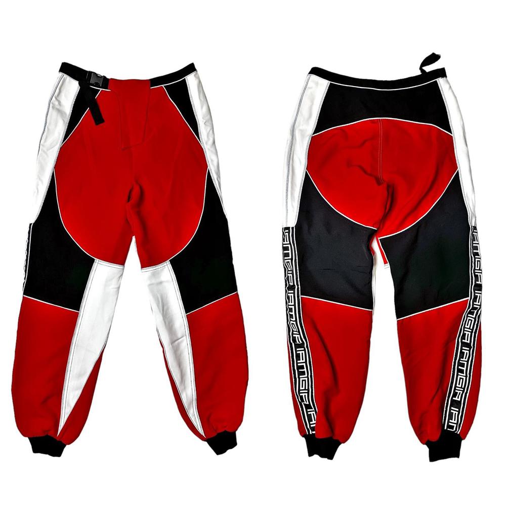 I.AM.GIA Electra Moto Joggers Red Black Women’s S